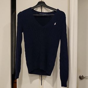 Ralph Lauren Sport Navy Blue Jumper